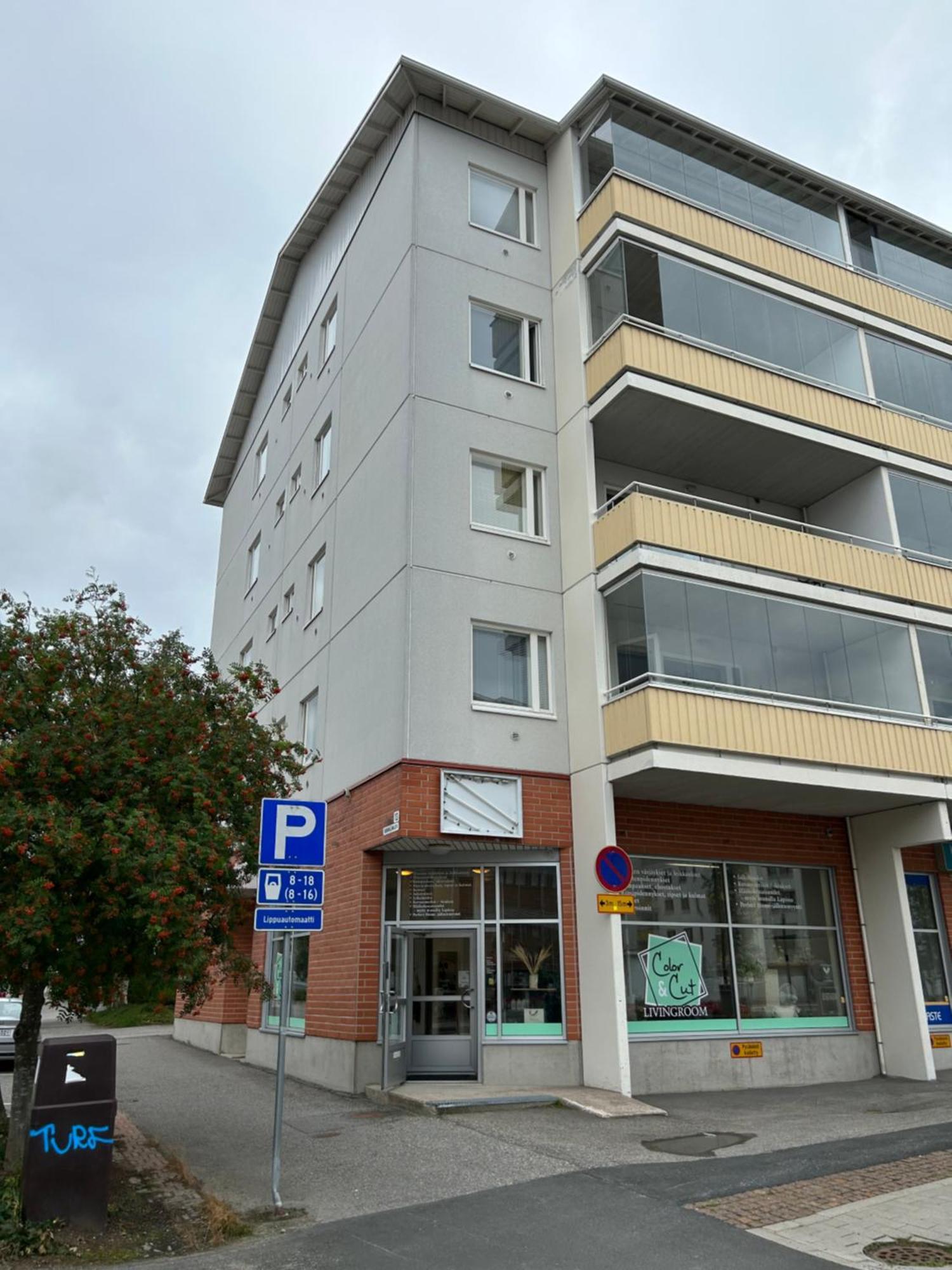 Charming Condo In The Downtown ロヴァニエミ エクステリア 写真